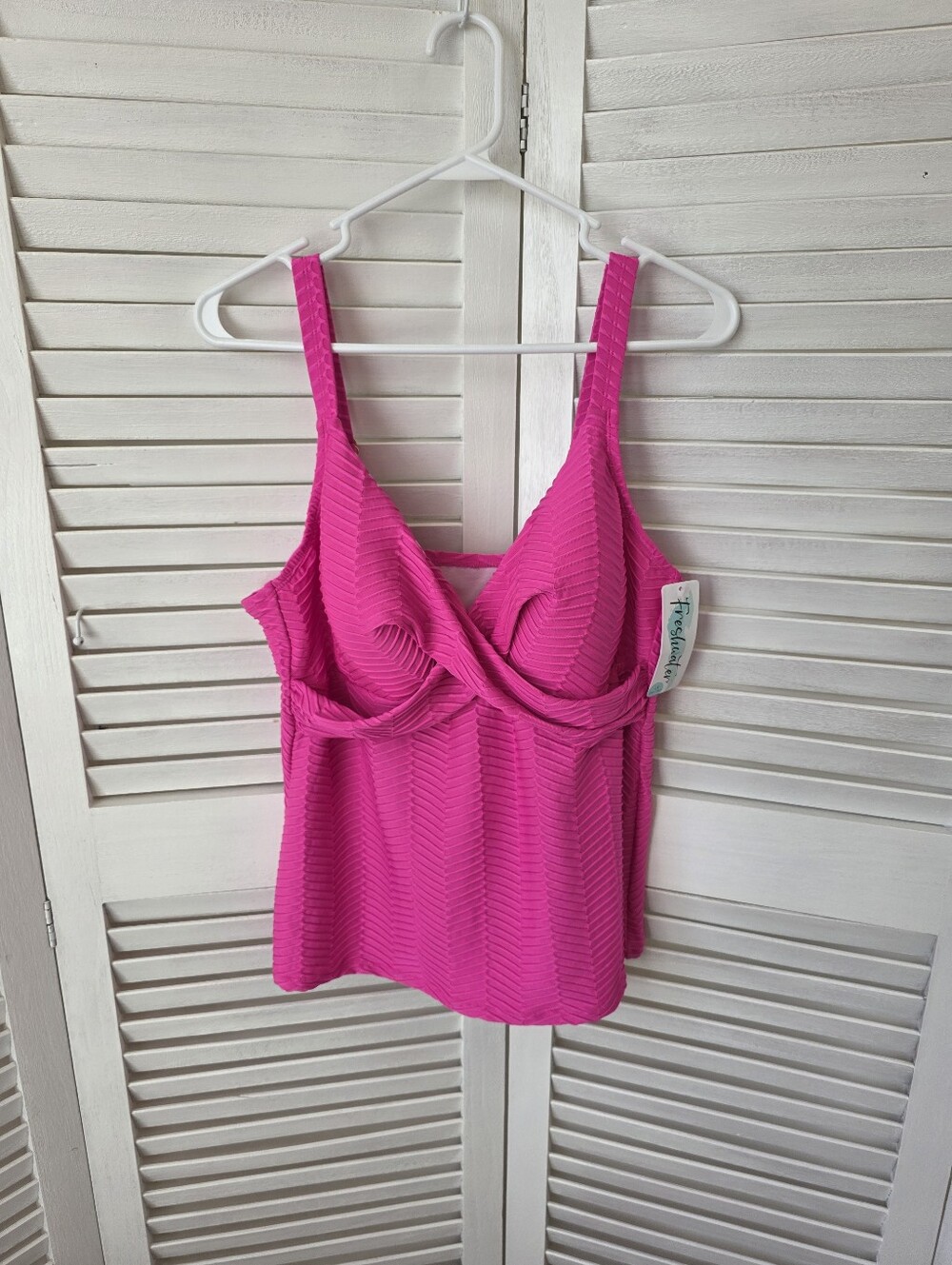 Freshwater Tankini Top Women's Size 1X